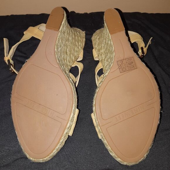 Nine West Women's 'Showntell' Cream color Leather - Picture 5 of 8